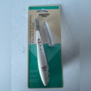 Equate Beauty Rechargeable Heated Eyelash Curler - Silver